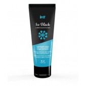 Лубрикант на водной основе Ice Black с ледяным эффектом - 50 мл. - INTT - купить с доставкой в Новошахтинске