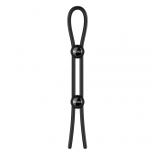 Черное эрекционное лассо Nexus Forge Double - Nexus Range - в Новошахтинске купить с доставкой