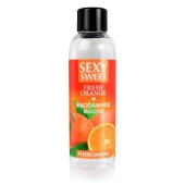 Массажное масло Sexy Sweet Fresh Orange с ароматом апельсина и феромонами - 75 мл. - Биоритм - купить с доставкой в Новошахтинске