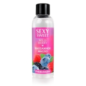 Массажное масло Sexy Sweet Wild Berry с ароматом лесных ягод и феромонами - 75 мл. - Биоритм - купить с доставкой в Новошахтинске
