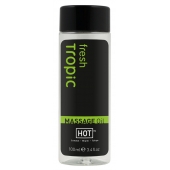 Массажное масло для тела Tropic Fresh - 100 мл. - HOT - купить с доставкой в Новошахтинске