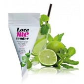 Съедобное согревающее массажное масло Love Me Tender Mojito с ароматом мохито - 10 мл. - Love to Love - купить с доставкой в Новошахтинске