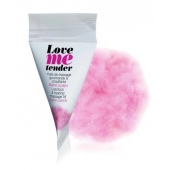 Съедобное согревающее массажное масло Love Me Tender Cotton Candy с ароматом сладкой ваты - 10 мл. - Love to Love - купить с доставкой в Новошахтинске