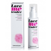 Съедобное согревающее массажное масло Love Me Tender Cotton Candy с ароматом сладкой ваты - 100 мл. - Love to Love - купить с доставкой в Новошахтинске