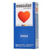 Презервативы с пупырышками Masculan Dotted - 10 шт. - Masculan - купить с доставкой в Новошахтинске
