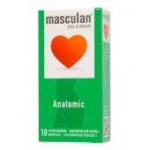 Презервативы анатомической формы Masculan Anatomic - 10 шт. - Masculan - купить с доставкой в Новошахтинске
