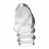 Прозрачная утолщающая насадка на пенис Jeremy - 7 см. - Baile - в Новошахтинске купить с доставкой