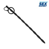 Черный стимулятор уретры Sex Expert - Sex Expert - купить с доставкой в Новошахтинске