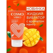 Возбуждающий интимный гель Cosmo Vibro с ароматом манго - 50 гр. - Биоритм - купить с доставкой в Новошахтинске