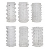 Набор из 6 насадок с шипиками Red Roses - Orion - в Новошахтинске купить с доставкой