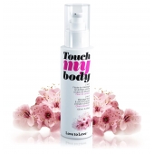 Силиконовый лубрикант 2-в-1 Touch My Body с ароматом вишнёвого цвета - 100 мл. - Love to Love - купить с доставкой в Новошахтинске
