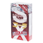 Ароматизированные презервативы Sagami Xtreme COLA - 10 шт. - Sagami - купить с доставкой в Новошахтинске