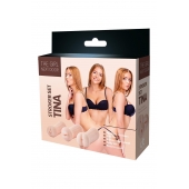 Набор из 3 мастурбаторов The Girl Next Door Tina - Dream Toys - в Новошахтинске купить с доставкой