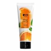 Лубрикант на водной основе OYO Aroma Gel Orange с ароматом апельсина - 75 мл. - OYO - купить с доставкой в Новошахтинске