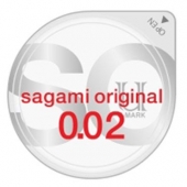 Ультратонкий презерватив Sagami Original - 1 шт. - Sagami - купить с доставкой в Новошахтинске