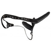 Женский страпон с вагинальной пробкой - 15 см. - Orion - купить с доставкой в Новошахтинске