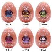 Набор из 6 мастурбаторов-яиц Tenga Egg Variety Pack V - Tenga - в Новошахтинске купить с доставкой