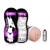 Мастурбатор Vibrating Vagina - Lovetoy - в Новошахтинске купить с доставкой