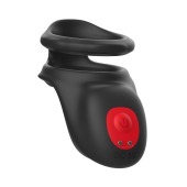 Стимулирующая насадка на пенис и мошонку - I-MOON - в Новошахтинске купить с доставкой