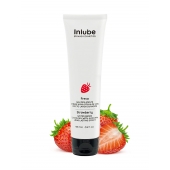 Лубрикант на водной основе Nuei Inlube с алоэ вера и ароматом клубники - 100 мл. - Nuei cosmetics - купить с доставкой в Новошахтинске