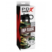 Мастурбатор в камуфляжной колбе Fap Flask - Pipedream - в Новошахтинске купить с доставкой