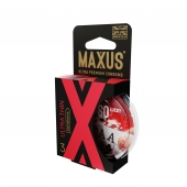 Ультратонкие презервативы MAXUS AIR Ultra Thin - 3 шт. - Maxus - купить с доставкой в Новошахтинске