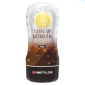 Прозрачный текстурированный мастурбатор Vacuum Cup Masturbator Stellar - Baile - в Новошахтинске купить с доставкой