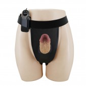 Полый вибрострапон на регулируемых трусиках Draven - 17,5 см. - Baile - купить с доставкой в Новошахтинске