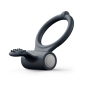 Черное эрекционное кольцо Power Clit - Dorcel - в Новошахтинске купить с доставкой