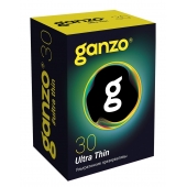 Супертонкие презервативы Ganzo Ultra thin - 30 шт. - Ganzo - купить с доставкой в Новошахтинске