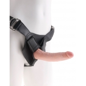 Страпон на виниловых трусиках Strap-on Harness Cock - 17,8 см. - Pipedream - купить с доставкой в Новошахтинске