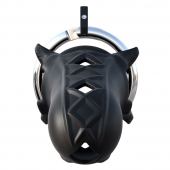 Черный замок верности Extreme Silicone Cock Blocker - Pipedream - купить с доставкой в Новошахтинске