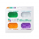 Набор из 4 мастурбаторов-стимуляторов Tenga Uni Variety Pack - Tenga - в Новошахтинске купить с доставкой
