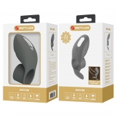 Серое кольцо на пенис с вибрацией - Baile - в Новошахтинске купить с доставкой