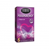 Презервативы с рёбрышками Domino Harmony - 6 шт. - Domino - купить с доставкой в Новошахтинске