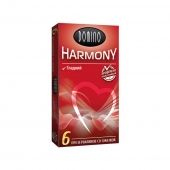 Гладкие презервативы Domino Harmony - 6 шт. - Domino - купить с доставкой в Новошахтинске