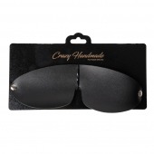 Однослойная закрытая маска из натуральной кожи - Crazy Handmade - купить с доставкой в Новошахтинске