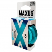 Презервативы Maxus G spot с двойной спиралью - 3 шт. - Maxus - купить с доставкой в Новошахтинске