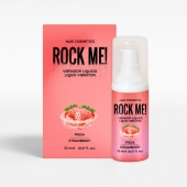 Жидкий вибратор Nuei Rock Me! с ароматом клубники - 20 мл. - Nuei cosmetics - купить с доставкой в Новошахтинске