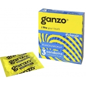 Классические презервативы с обильной смазкой Ganzo Classic - 3 шт. - Ganzo - купить с доставкой в Новошахтинске