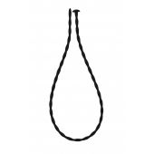 Черный уретральный массажер Glide Extra Small - 30 см. - Lola Games - купить с доставкой в Новошахтинске