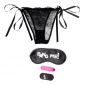 Эротический набор 28X Power Panty Remote Control Bullet Kit - XR Brands - купить с доставкой в Новошахтинске