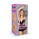 Двусторонний мастурбатор Misha Maver - 22 см. - ФлешНаш - в Новошахтинске купить с доставкой