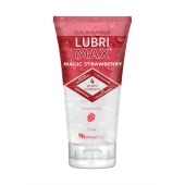 Интимный гель-смазка на водной основе Lubrimax Magic Strawberry - 75 мл. - ИнтелБИО - купить с доставкой в Новошахтинске