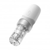 Белый автоматический мастурбатор Extra Sauce - Sauce - в Новошахтинске купить с доставкой