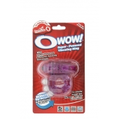 Фиолетовое эрекционное виброкольцо OWOW PURPLE - Screaming O - в Новошахтинске купить с доставкой