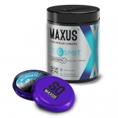 Гладкие презервативы Maxus G spot с двойной спиралью - 15 шт. - Maxus - купить с доставкой в Новошахтинске