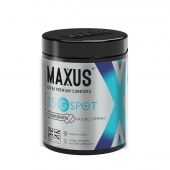 Гладкие презервативы Maxus G spot с двойной спиралью - 15 шт. - Maxus - купить с доставкой в Новошахтинске