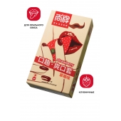 Презервативы Elasun Strawberry с аромато клубники - 10 шт. - Elasun - купить с доставкой в Новошахтинске