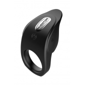 Черное эрекционное виброкольцо Vibro Lust Ring - MALESATION - в Новошахтинске купить с доставкой